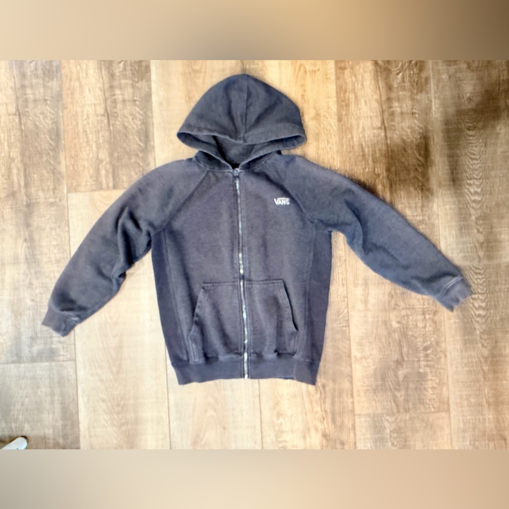 Classic Dark Gray Hoodie - Vans